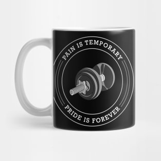 Bodybuilding with Dumbbells Mug